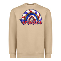 Mushroom America rainbow Heavyweight Sweatshirt - texasbilliewilder