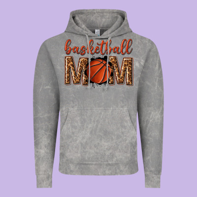 Basketball Mom Vintage Hoodie Designed By Texasbilliewilder