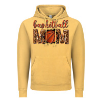 Vintage Mustard basketball mom Vintage Hoodie - texasbilliewilder
