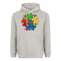 Moon Dust autism puzzles Heavyweight Hoodie - MaliasSmallBusiness