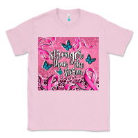 Bubblegum Pink stronger than the stormcancer Classic Tee - AdoDesignShop