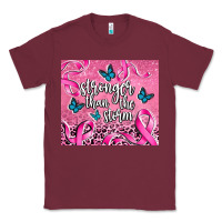 Burgundy stronger than the stormcancer Classic Tee - AdoDesignShop