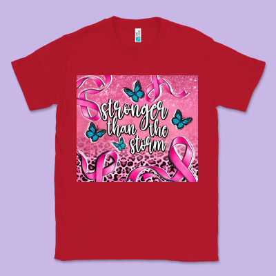 Stronger Than The Stormcancer Classic Tee Designed By Adodesignshop