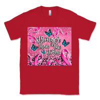 Red stronger than the stormcancer Classic Tee - AdoDesignShop