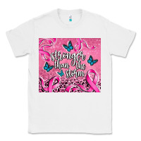 White stronger than the stormcancer Classic Tee - AdoDesignShop