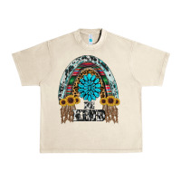 Sandshell western rainbow  be kind Urban Heavy Tee - RanaPortraitStore