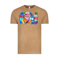 Vintage Camel stitch summer coffee cups Vintage Tee - Zillion Design Studio
