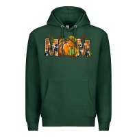 Sports Green Western Mom With Pumpkins Premium Hoodie - BundleAndBundleShop
