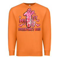 Carrot my first valentines day Premium Sweatshirt - MaliasSmallBusiness