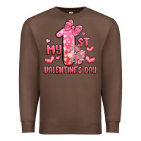 Chestnut my first valentines day Premium Sweatshirt - MaliasSmallBusiness