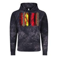 Cloud Black softball brushstroke Vintage Hoodie - Zillion Design Studio