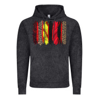 Vintage Arctic softball brushstroke Vintage Hoodie - Zillion Design Studio