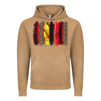 Vintage Camel softball brushstroke Vintage Hoodie - Zillion Design Studio
