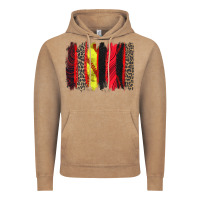 Vintage Coffee softball brushstroke Vintage Hoodie - Zillion Design Studio