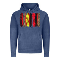 Vintage Denim softball brushstroke Vintage Hoodie - Zillion Design Studio