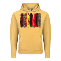 Vintage Mustard softball brushstroke Vintage Hoodie - Zillion Design Studio
