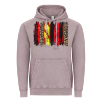 Vintage Zinc softball brushstroke Vintage Hoodie - Zillion Design Studio