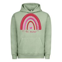 Pigment Oil Green Valentines Day Rainbow Urban Hoodie - Bettercallsaul
