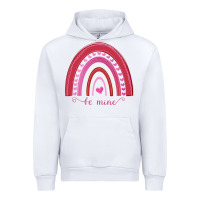 White Valentines Day Rainbow Urban Hoodie - Bettercallsaul