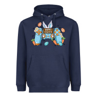 Navy boy happy easter Heavyweight Hoodie - MaliasSmallBusiness