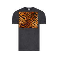 Vintage Black handdrawn tiger pattern Vintage Tee - BarkalooDesign