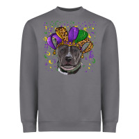 Storm mardi gras pitbull Heavyweight Sweatshirt - RanaPortraitStore