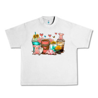 Lunar Rock pigs coffee cups Urban Heavy Tee - Zillion Design Studio