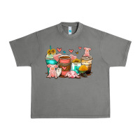 Tornado pigs coffee cups Urban Heavy Tee - Zillion Design Studio