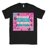 Black pink ribbon cancer Classic Tee - AdoDesignShop