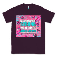 Plum pink ribbon cancer Classic Tee - AdoDesignShop
