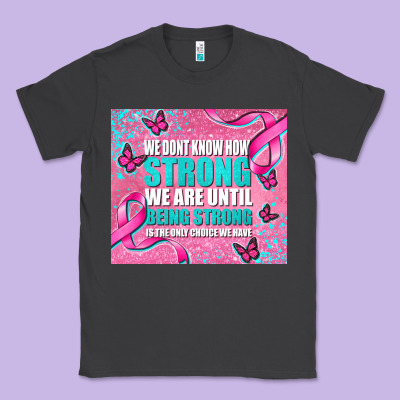 Pink Ribbon Cancer Classic Tee Designed By Adodesignshop