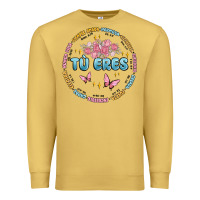 Antique Gold tu eres inspiration Premium Sweatshirt - MaliasSmallBusiness