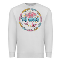 Dove Grey tu eres inspiration Premium Sweatshirt - MaliasSmallBusiness