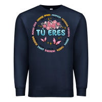 Navy tu eres inspiration Premium Sweatshirt - MaliasSmallBusiness