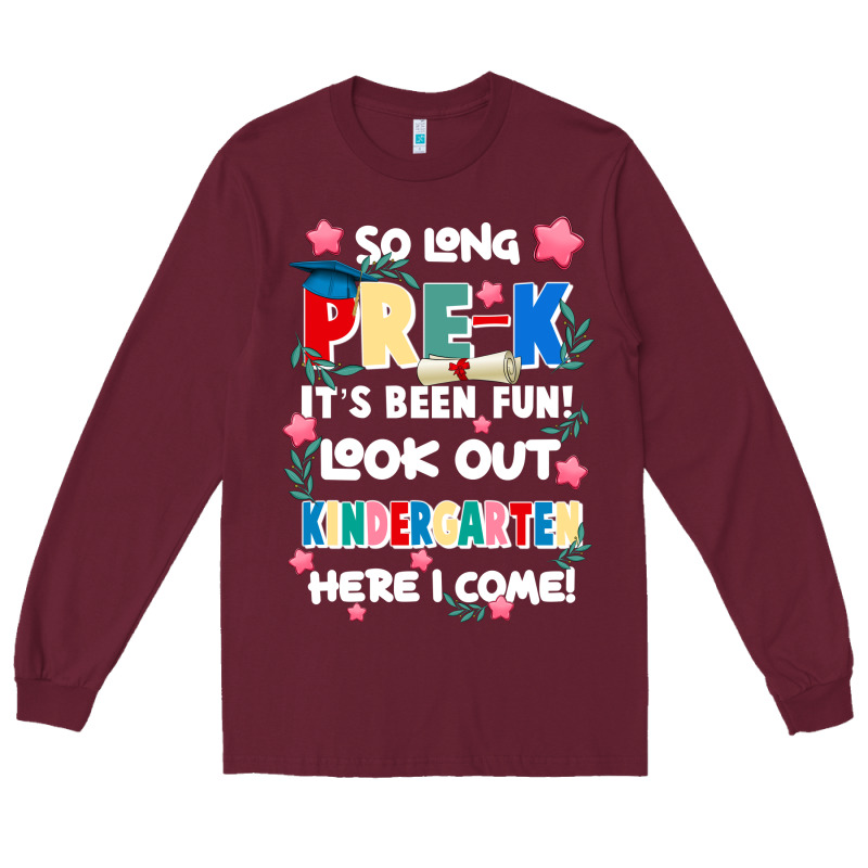 So Long Pre K Long Sleeve Tee by JahusDesignShop | Teevron