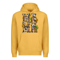 Mustard Western Mama With Sunflowers Premium Hoodie - BundleAndBundleShop