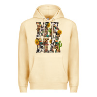 Pina Colada Western Mama With Sunflowers Premium Hoodie - BundleAndBundleShop