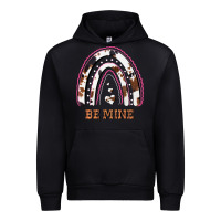 Black Valentines Day Rainbow, Valentines Day Rainbow Cowhide, Urban Hoodie - Bettercallsaul