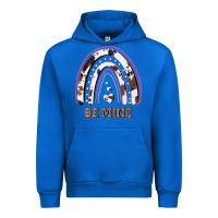 Cobalt Valentines Day Rainbow, Valentines Day Rainbow Cowhide, Urban Hoodie - Bettercallsaul