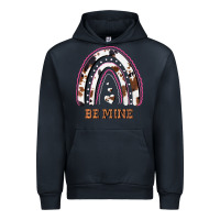 Navy Valentines Day Rainbow, Valentines Day Rainbow Cowhide, Urban Hoodie - Bettercallsaul