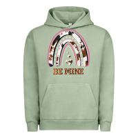 Pigment Oil Green Valentines Day Rainbow, Valentines Day Rainbow Cowhide, Urban Hoodie - Bettercallsaul