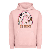 Pigment Salmon Valentines Day Rainbow, Valentines Day Rainbow Cowhide, Urban Hoodie - Bettercallsaul