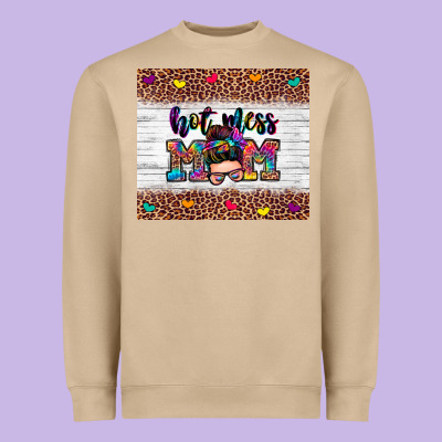 Heavyweight Sweatshirt hot mess mom