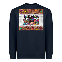 Navy hot mess mom Heavyweight Sweatshirt - Zillion Design Studio