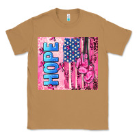 Toasted Coconut hope  breast cancer and american flag Classic Tee - AdoDesignShop