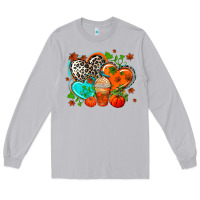 Moon Dust western leopard  fall   hearts Long Sleeve Tee - AdoDesignShop