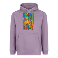 Lavender autism american flag Heavyweight Hoodie - MaliasSmallBusiness