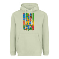 Matcha autism american flag Heavyweight Hoodie - MaliasSmallBusiness
