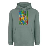 Sage autism american flag Heavyweight Hoodie - MaliasSmallBusiness