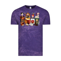 Cloud Purple harry coffee cups Vintage Tee - Zillion Design Studio